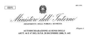 Coronavirus, disponibile il modello di autocertificazione per giustificare gli spostamenti da casa item-thumbnail