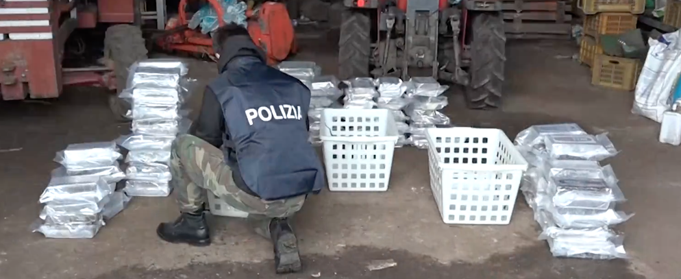 ‘Ndrangheta, un arresto per droga: sequestrati oltre 500kg di cocaina