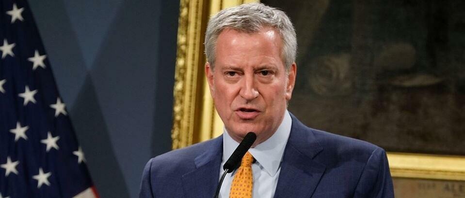 Il sindaco di New York Bill De Blasio “Metà dei newyorkesi prenderà il virus”