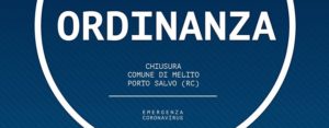 La Regione Calabria chiude anche Melito Porto Salvo per Coronavirus item-thumbnail