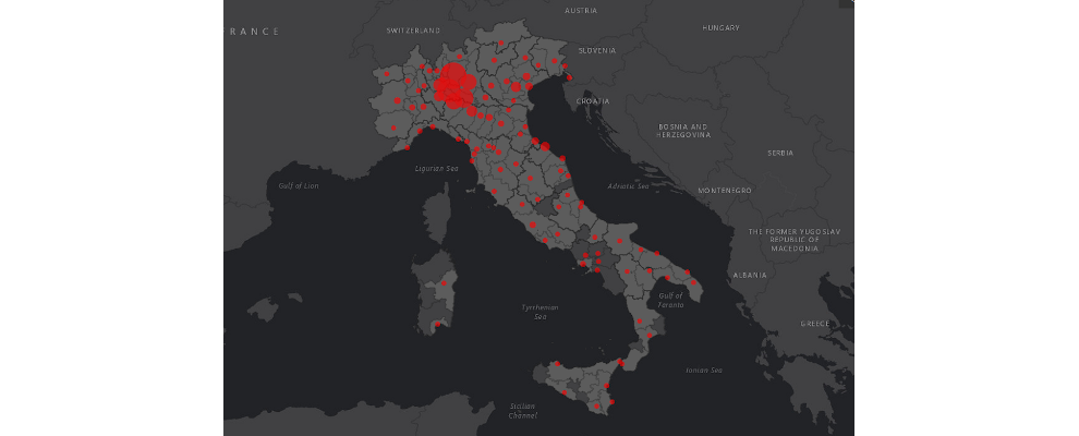 Coronavirus, bollettino delle 18: sono 6387 le persone positive in Italia