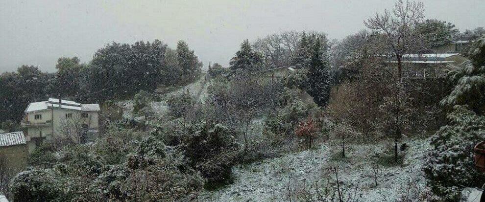 Nevica nelle frazioni di Caulonia – fotogallery