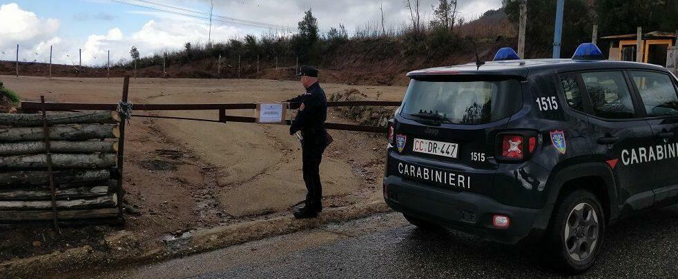 Terreno comunale trasformato abusivamente in una pista da motocross, una denuncia nel reggino