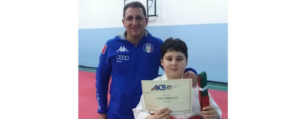 Il piccolo sidernese Francesco Pino si aggiudica la prima edizione  del Torneo “Virtual Competition Karate”