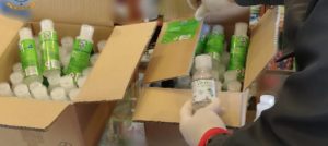 Emergenza COVID-19: sequestrati oltre 6.000 flaconi di igienizzanti item-thumbnail