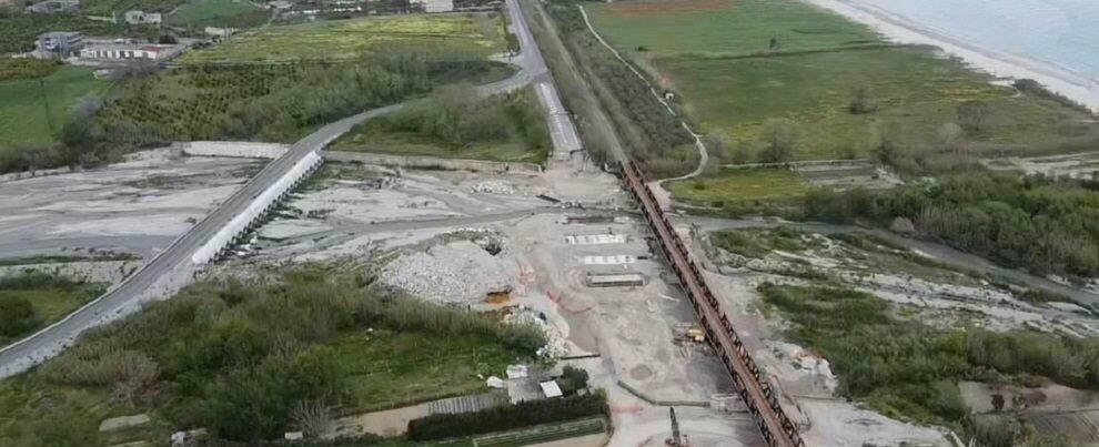 A novembre previsto il collaudo del ponte sull’Allaro