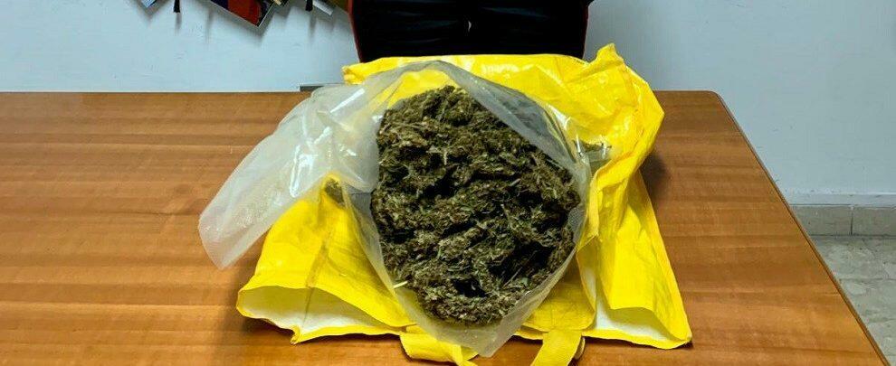 Beccati con più di 400gr di marijuana, due calabresi finiscono ai domiciliari