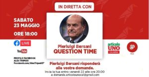 Articolo Uno Calabria, Bersani in diretta facebook risponderà ai cittadini item-thumbnail