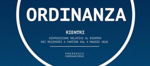 Nuova ordinanza della regione: soltanto i residenti potranno tornare in Calabria item-thumbnail