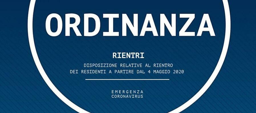 Nuova ordinanza della regione: soltanto i residenti potranno tornare in Calabria