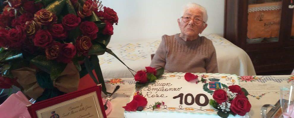 Sant’Ilario festeggia i 100 anni della signora Rosa. Gli auguri dell’amministrazione comunale