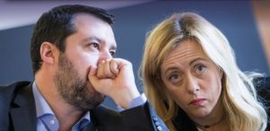 Salvini e Meloni, pagati dagli italiani per non lavorare item-thumbnail
