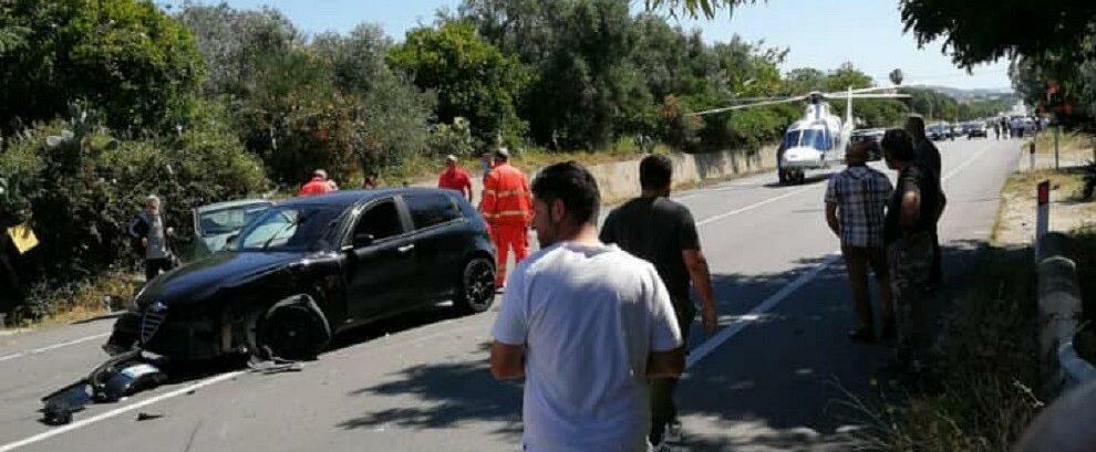 Incidente stradale sulla Statale 106, interviene l’elisoccorso