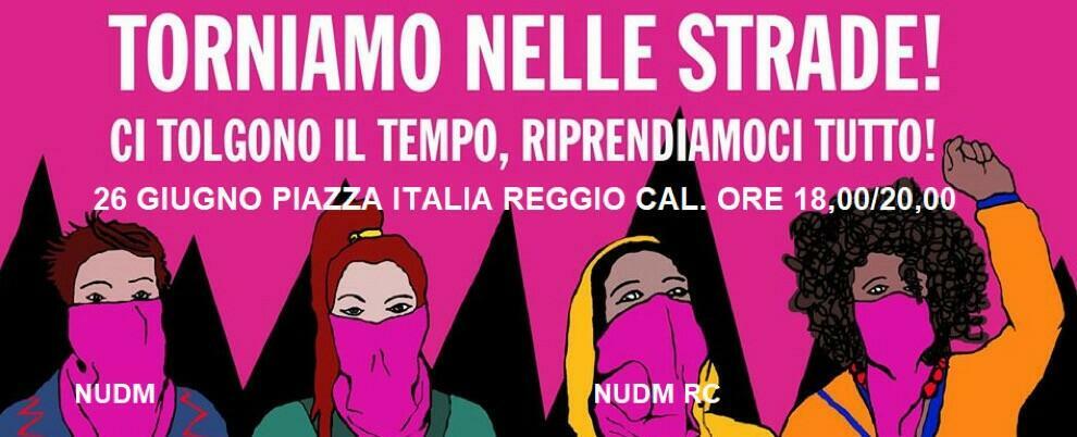 Venerdi a Reggio Calabria “Non Una di Meno” manifesterà contro le disparità di genere