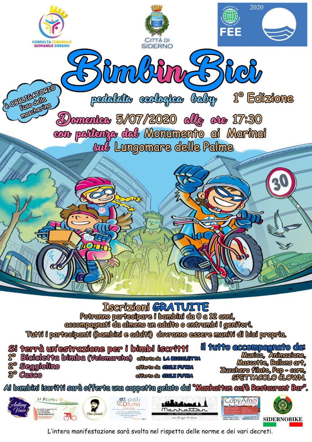 A Siderno la prima edizione di "BimbinBici", la pedalata ecologica per ...