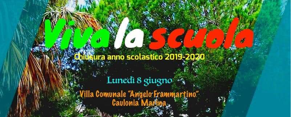 Ultimo giorno di scuola alla Villa Angelo Frammartino di Caulonia