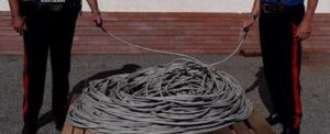Beccati a rubare dei cavi in rame, due arresti nel reggino item-thumbnail