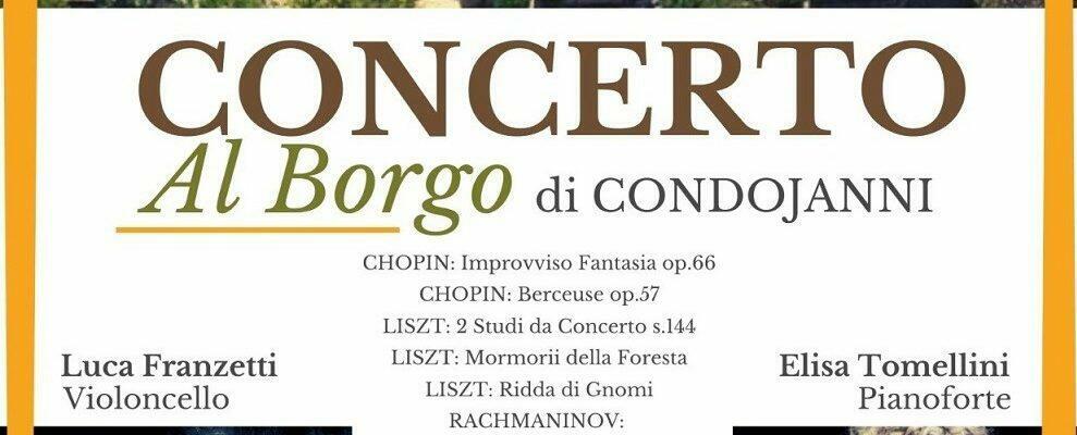 Serata d’arte a Sant’Ilario dello Jonio: lunedì a Condojanni il “Concerto al borgo”