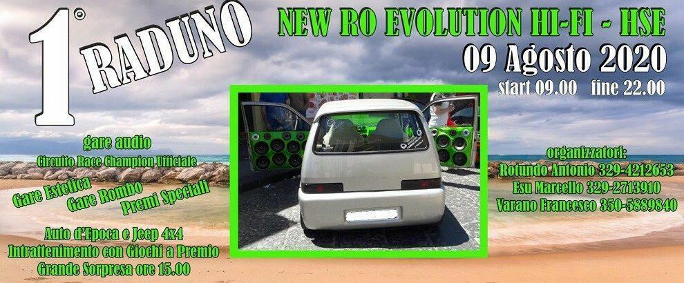 A Squillace Lido il primo raduno New Ro Evolution Hi-Fi HSE