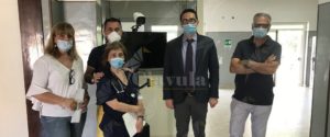 Campagna “SOSTENIAMOCI”: donati all’ospedale di Polistena termo-scanner e barella bio-contenitiva item-thumbnail