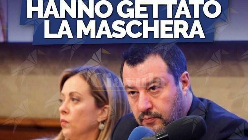 Salvini e Meloni non votano a favore dei 209 miliardi di euro che andranno ad aiutare gli italiani
