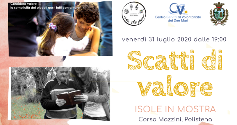 Polistena: Questa sera la mostra “Scatti di Valore” – Sguardi sui valori del Volontariato