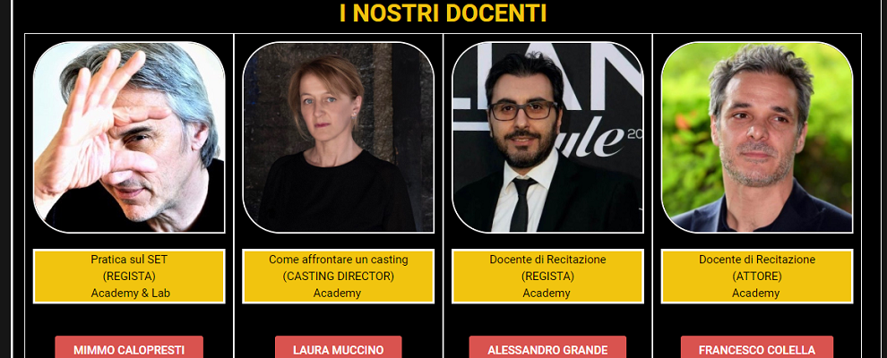 Siderno, nuovi corsi alla Scuola Cinematografica della Calabria