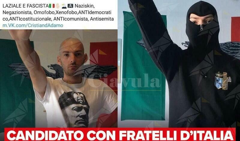 “Sono fascista”. E la Meloni lo candida