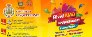 Dal 3 agosto spettacoli tutte le sere per turisti e cinquefrondesi con RiviviAMO Cinquefrondi item-thumbnail