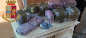 Sorpreso con 9,5 kg di hashish e oltre 1 kg di cocaina. Arrestato item-thumbnail