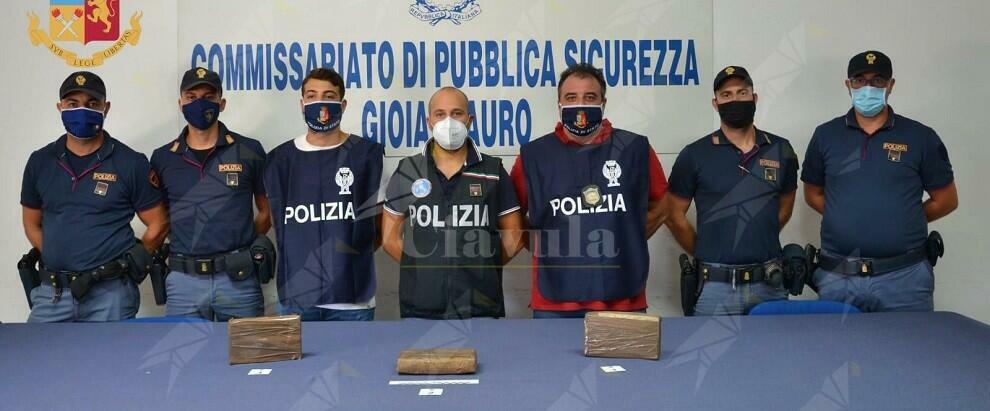 Gioia Tauro: Trasportava 3 kg di cocaina, arrestato