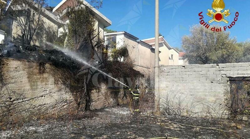 Calabria: maxi incendio,  bruciati oltre diecimila metri quadrati di vegetazione