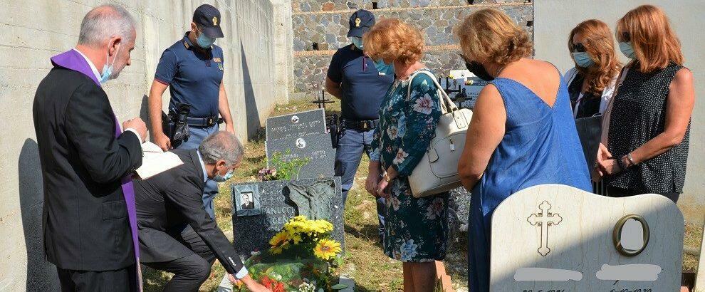 La Polizia di Stato commemora Vincenzo Panuccio, morto in un incidente stradale mentre era in servizio