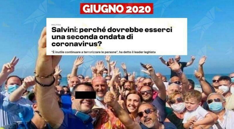 Salvini, ipocrisia senza fine