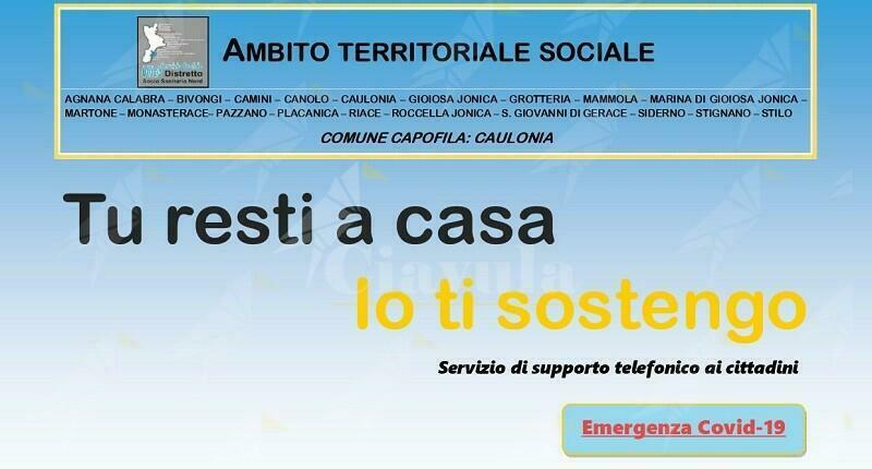 Covid 19: A Caulonia attivo il supporto psicologico telefonico