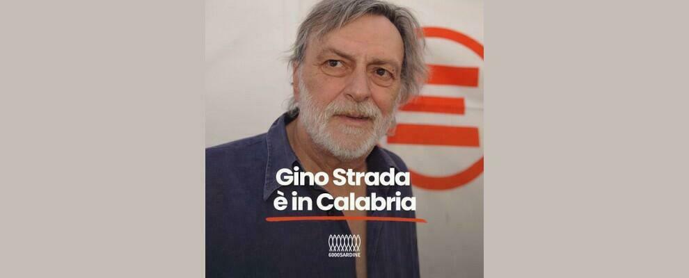 Le sardine annunciano: “Gino Strada è in Calabria e sta già collaborando per il bene e la salute dei calabresi”