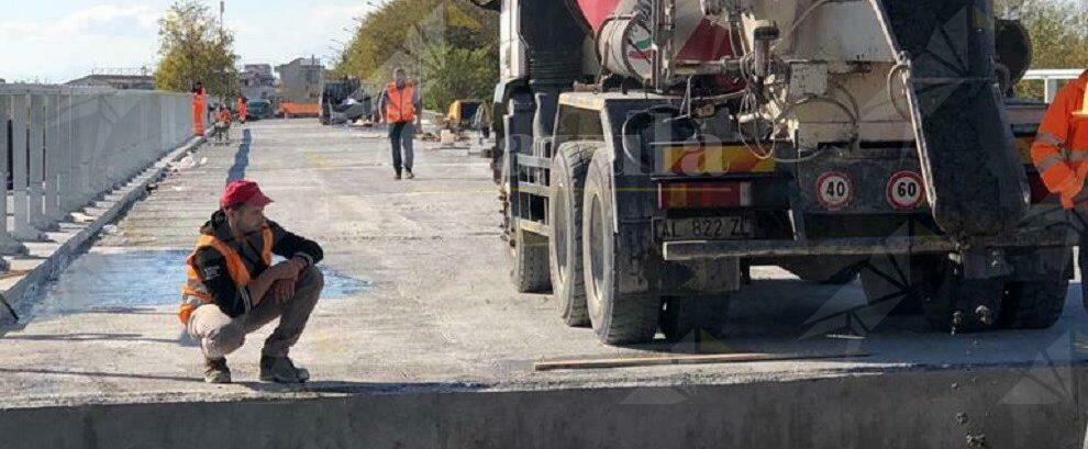 Quasi conclusi i lavori del Ponte Allaro