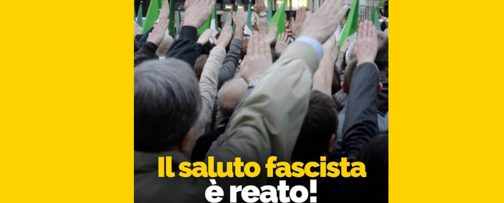 “Il saluto fascista è reato”: condannato il leader di Casapound Gianluca Iannone