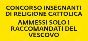 Concorso insegnanti di religione cattolica, ammessi solo i raccomandati dal vescovo item-thumbnail