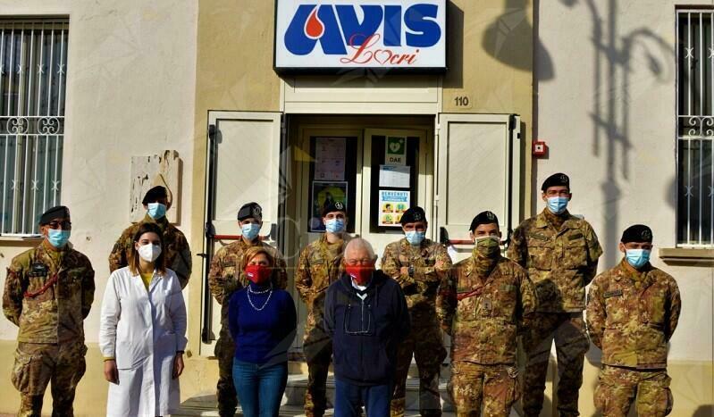 Locri: Gli uomini e le donne dell’Esercito donano il sangue per fronteggiare l’emergenza covid