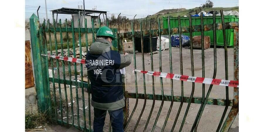 Sequestrato il centro di raccolta dei rifiuti differenziati di Cutro. Una persona denunciata