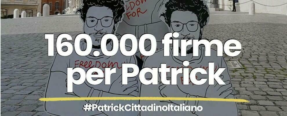 Cittadinanza onoraria a Patrick Zaki, le sardine a Roma per consegnare le 160 mila firme raccolte