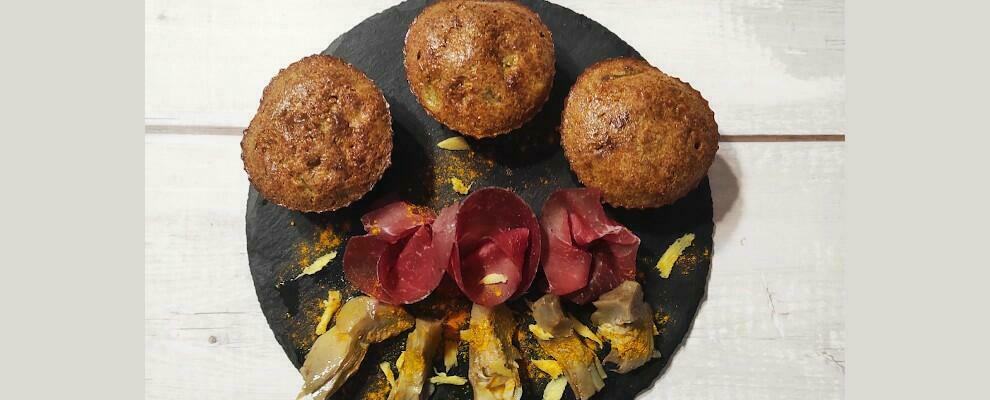 In cucina con mammaeasyhealthyfood: tortini salati con carciofi