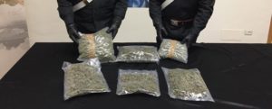 Trovati e sequestrati dai carabinieri oltre 2,5kg di marijuana item-thumbnail