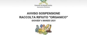Domani a Gioiosa non verranno raccolti i rifiuti organici item-thumbnail