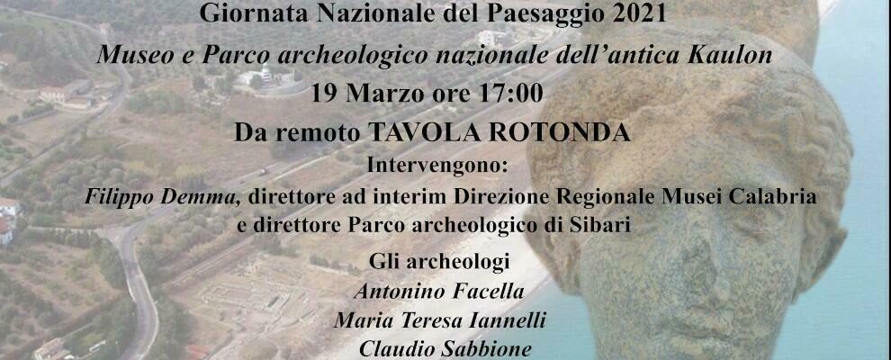 Venerdì evento on-line con ricercatori, archeologi e studiosi sul “Paesaggio urbano di Kaulonia tra V e III sec. a.C.”
