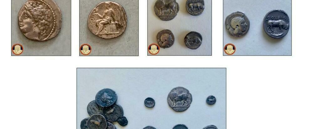 Recuperate oltre 655 monete e monili antichi dal mercato illecito.  Presto torneranno al Parco Archeologico di Sibari