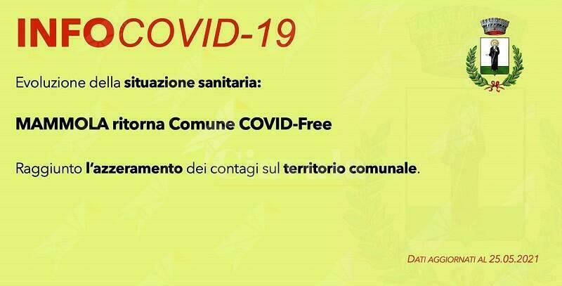 Mammola è nuovamente covid-free, azzerati i contagi