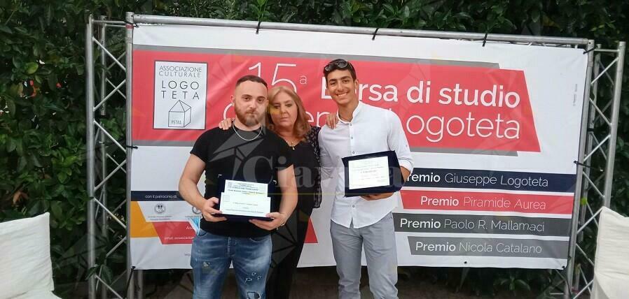 Borsa di studio “Logoteta”, primo premio agli studenti dell’Istituto Oliveti-Panetta