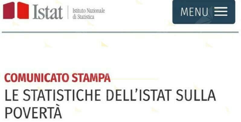 Secondo un rapporto Istat un italiano su dieci vive in povertà